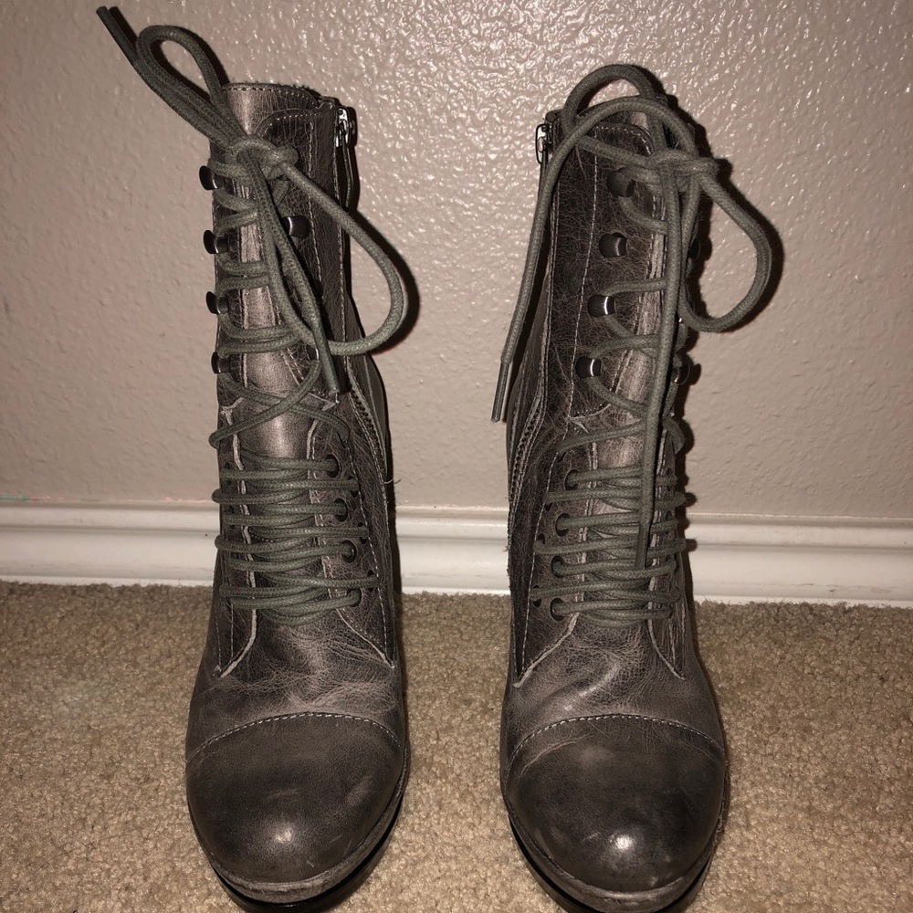 Wedge booties